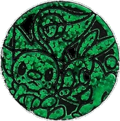 Next Destinies: BW Starters Coin (Blisters) (Green)