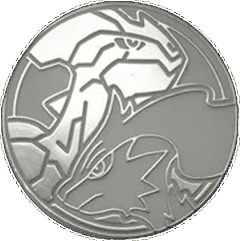 Dark Explorers: Reshiram and Zekrom Coin (Blisters) (Silver)