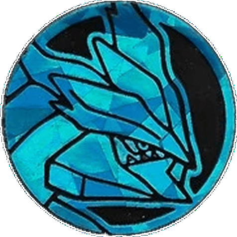 Boundaries Crossed: Black Kyurem Coin (Ice Shock Theme Deck)