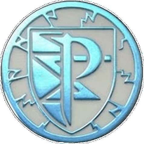Team Plasma emblem Coin (Team Plasma Box) (Blue)