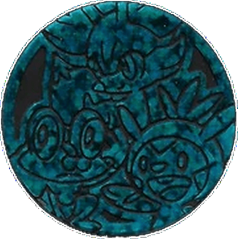 Pokémon Products: XY Starters Coin (Lawson Limited Pokémon Coin Set) (Blue)