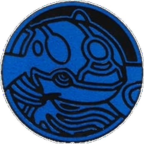Primal Clash: Primal Kyogre Coin (Ocean's Core Theme Deck)