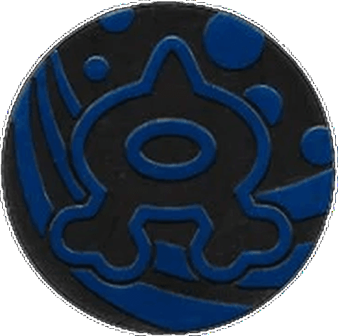 Double Crisis: Team Aqua emblem Coin (Blisters) (Mirror Foil)