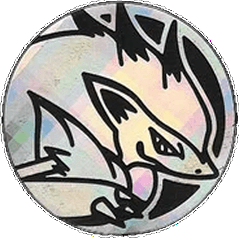 Zoroark Coin (Battle Arena Decks: Mewtwo vs Darkrai) (Silver)