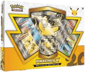 Red & Blue Collections: Pikachu EX Collection