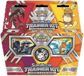 SM Trainer Kit: Lycanroc & Alolan Raichu