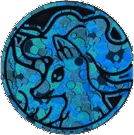 Burning Shadows: Alolan Ninetales Coin (Luminous Frost Theme Deck)