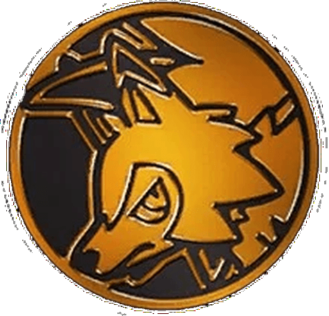 Forbidden Light: Lycanroc Coin (Twilight Rogue Theme Deck)