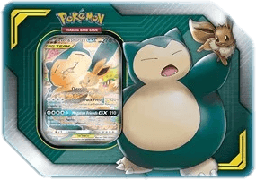 Tag Team Tins: Eevee & Snorlax GX Tin