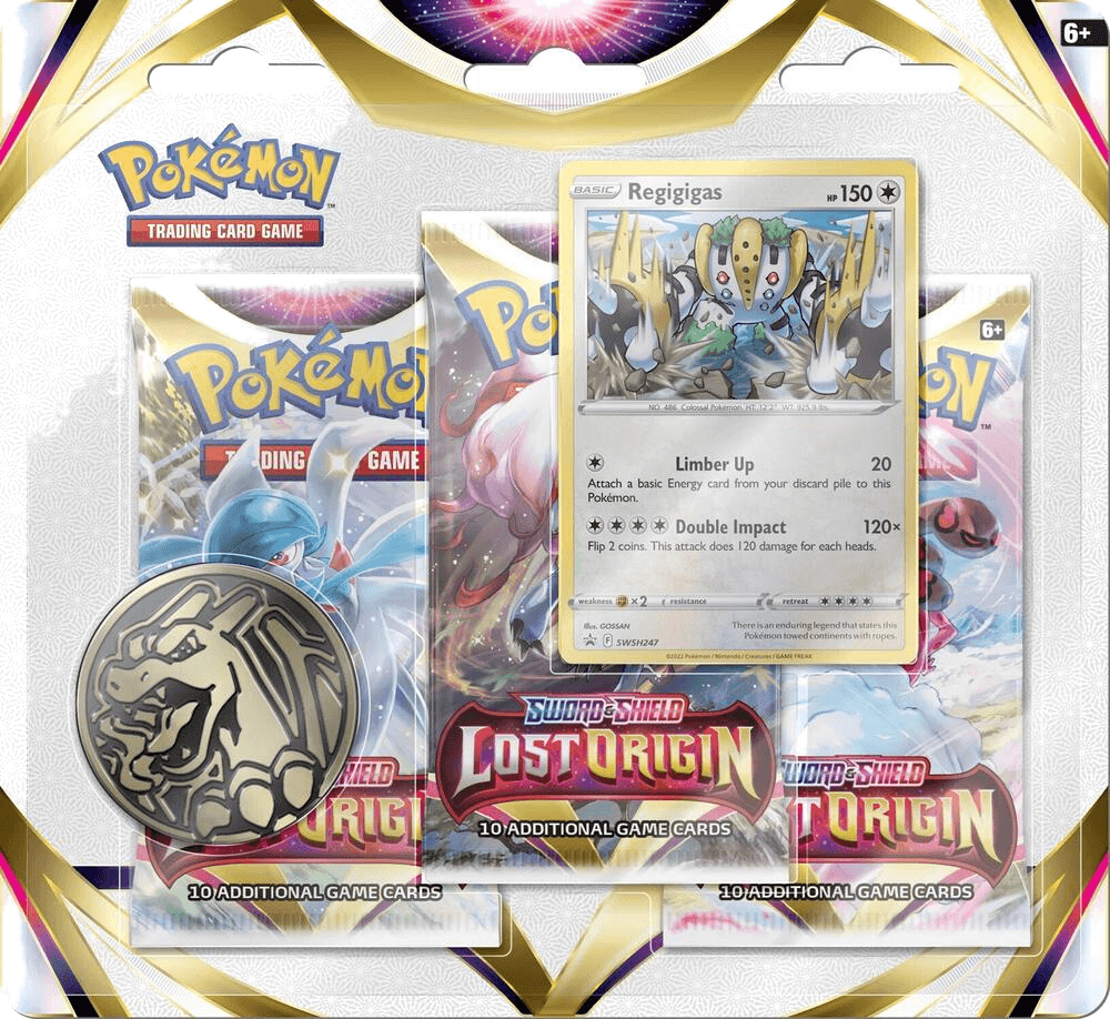 Lost Origin 3 Pack Blister [Regigigas]