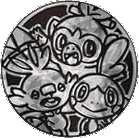 Grookey, Scorbunny & Sobble Coin (Galar Sidekicks Collection)