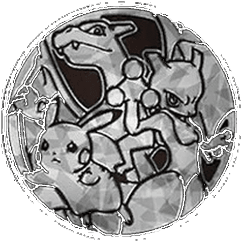 Pikachu, Charizard & Mewtwo Coin (Battle Academy)