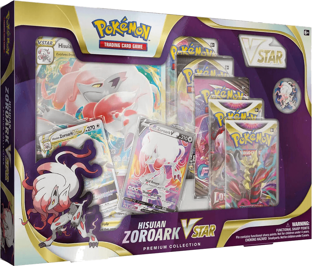 Hisuian Zoroark VSTAR Premium Collection (International Version)