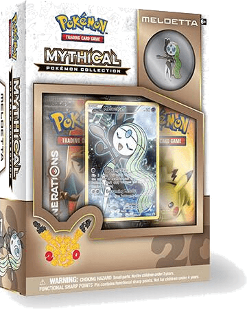 Mythical Pokemon Collection Box [Meloetta]