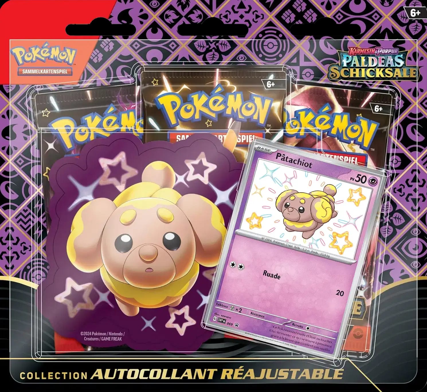 Paldean Fates - Tech Sticker Collections - Fidough