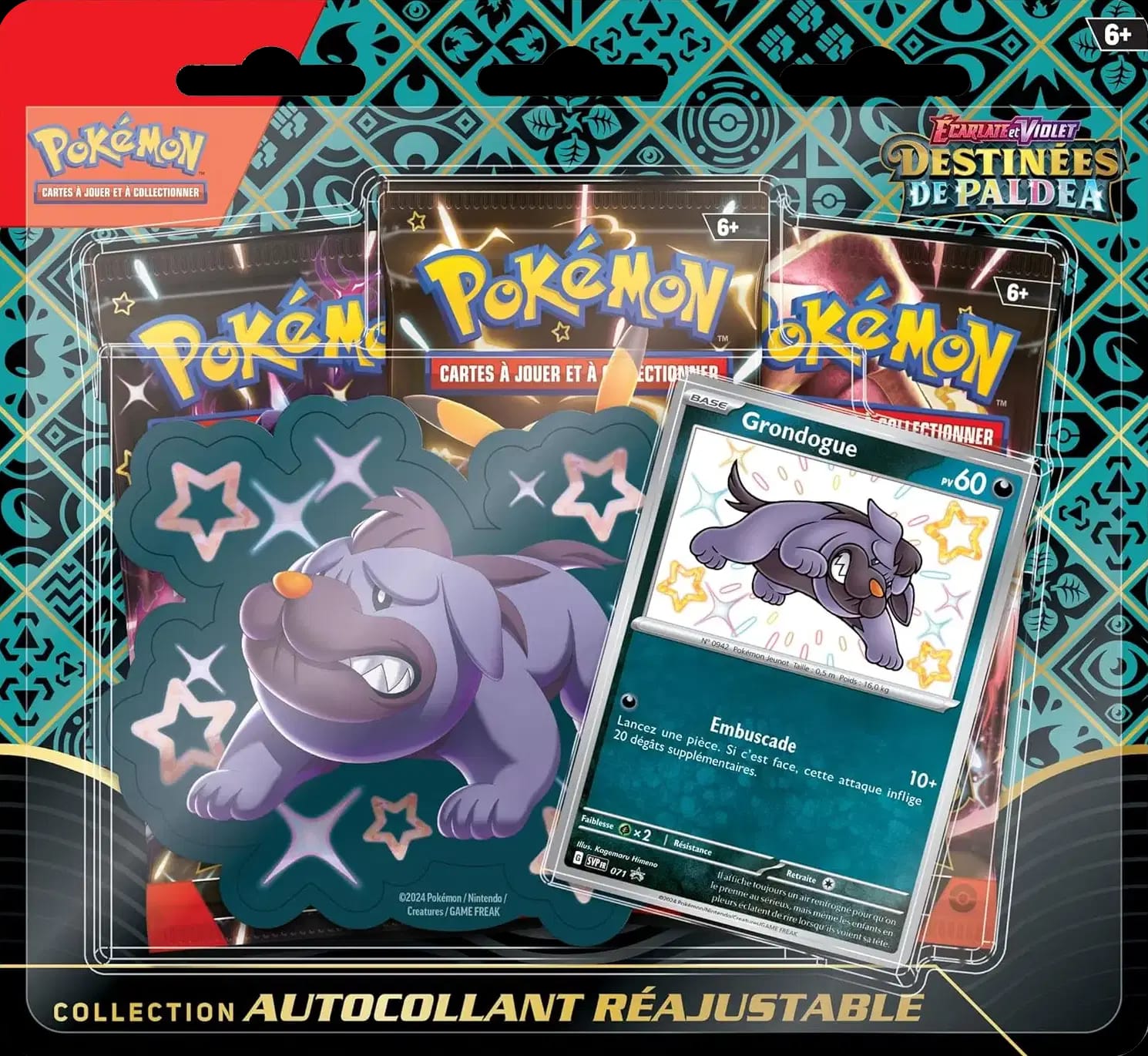Paldean Fates - Tech Sticker Collections - Maschiff