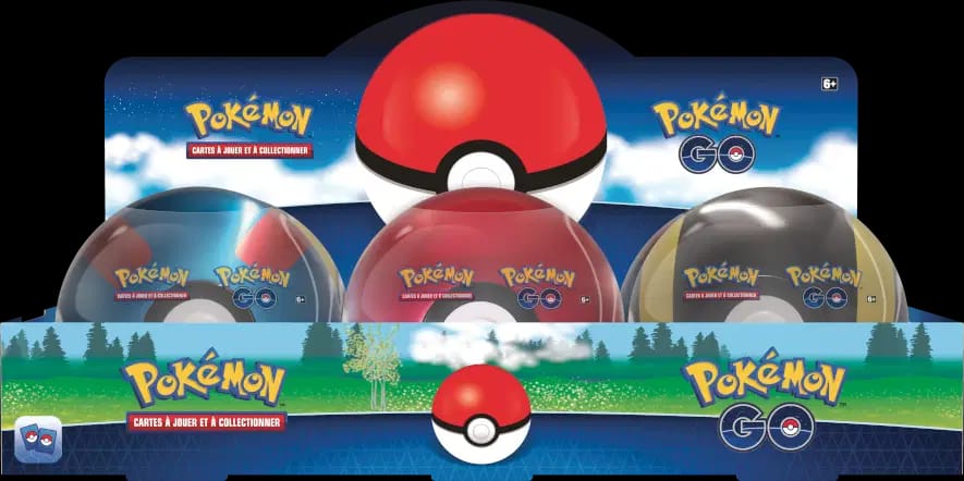 Display Ball Tin Pokémon GO