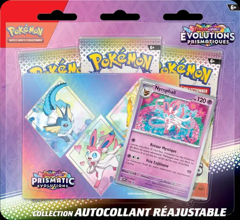 Prismatic Evolutions Tech Sticker Collection Sylveon