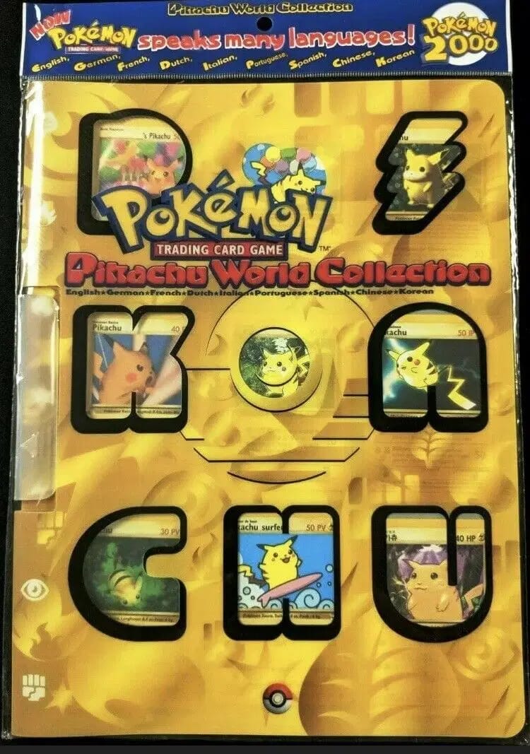 Pikachu World Collection 2000