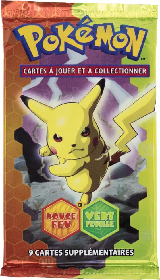 EX : Red Fire & Green Leaf Booster - Pikachu