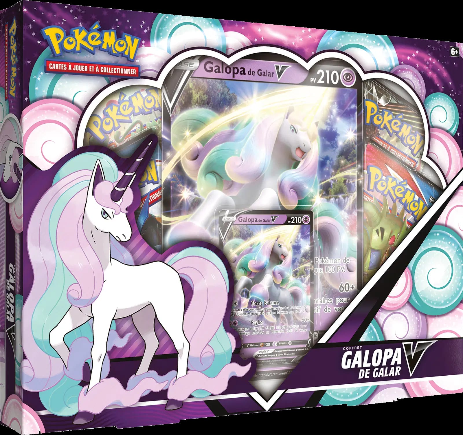 Galarian Rapidash-V Box
