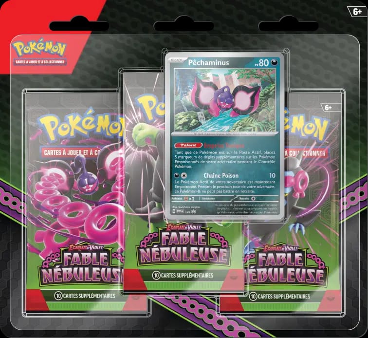 Shrouded Fable - Three Pack Blister - Pecharunt