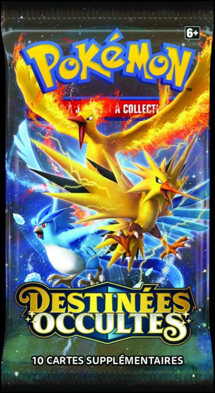 Hidden Fates Booster - Moltres & Zapdos & Articuno