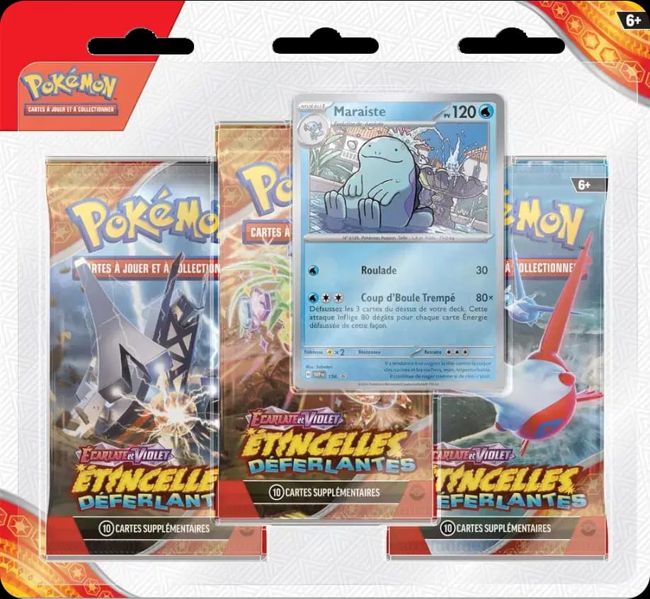 Surging Sparks - Three Pack Blister - Quagsire