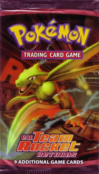 EX : Team Rocket Returns Booster - Scyther