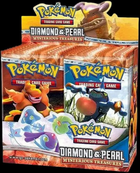 Diamond & Pearl : Mysterious Treasures Display