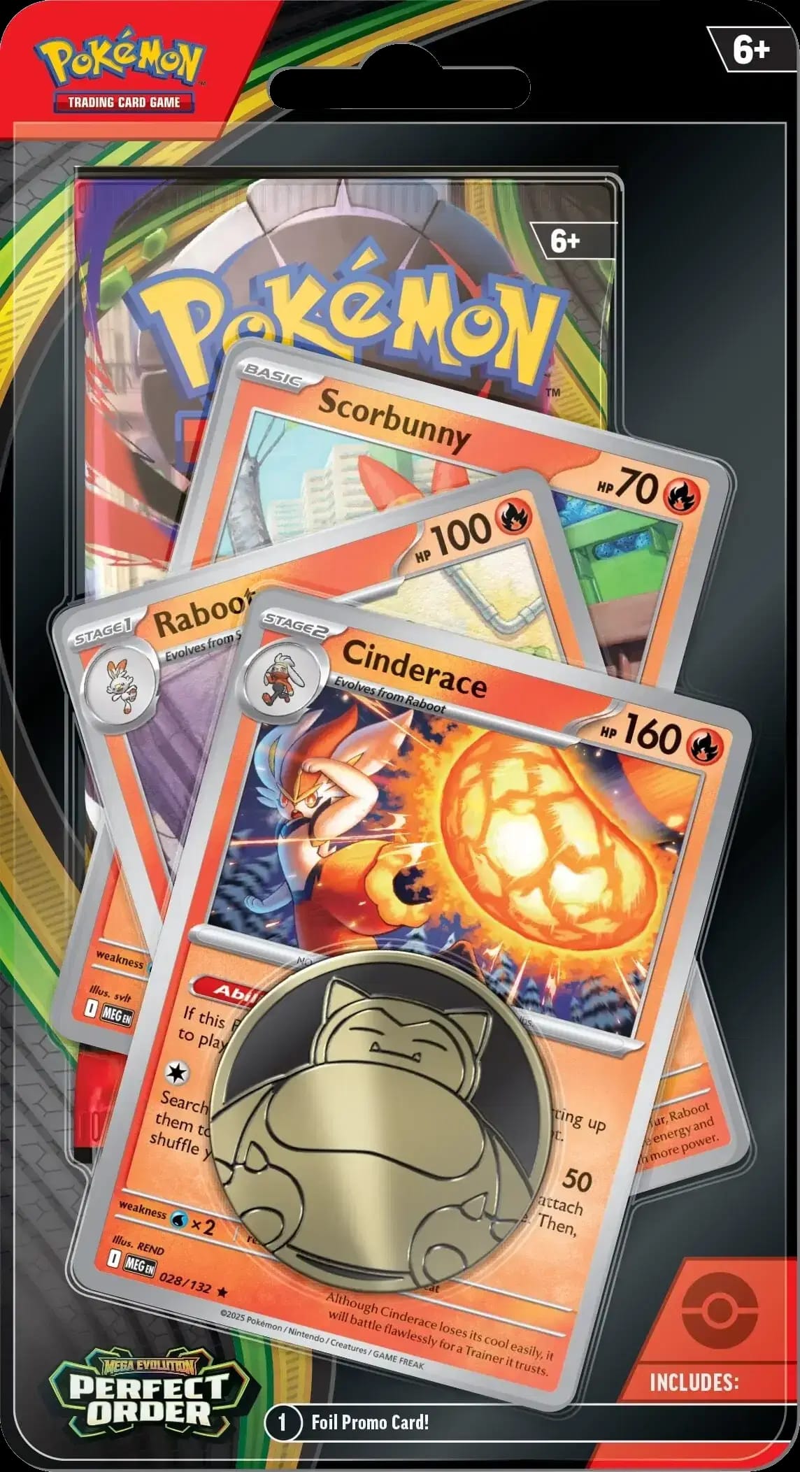 Perfect Order - Cinderace Premium Checklane Blister