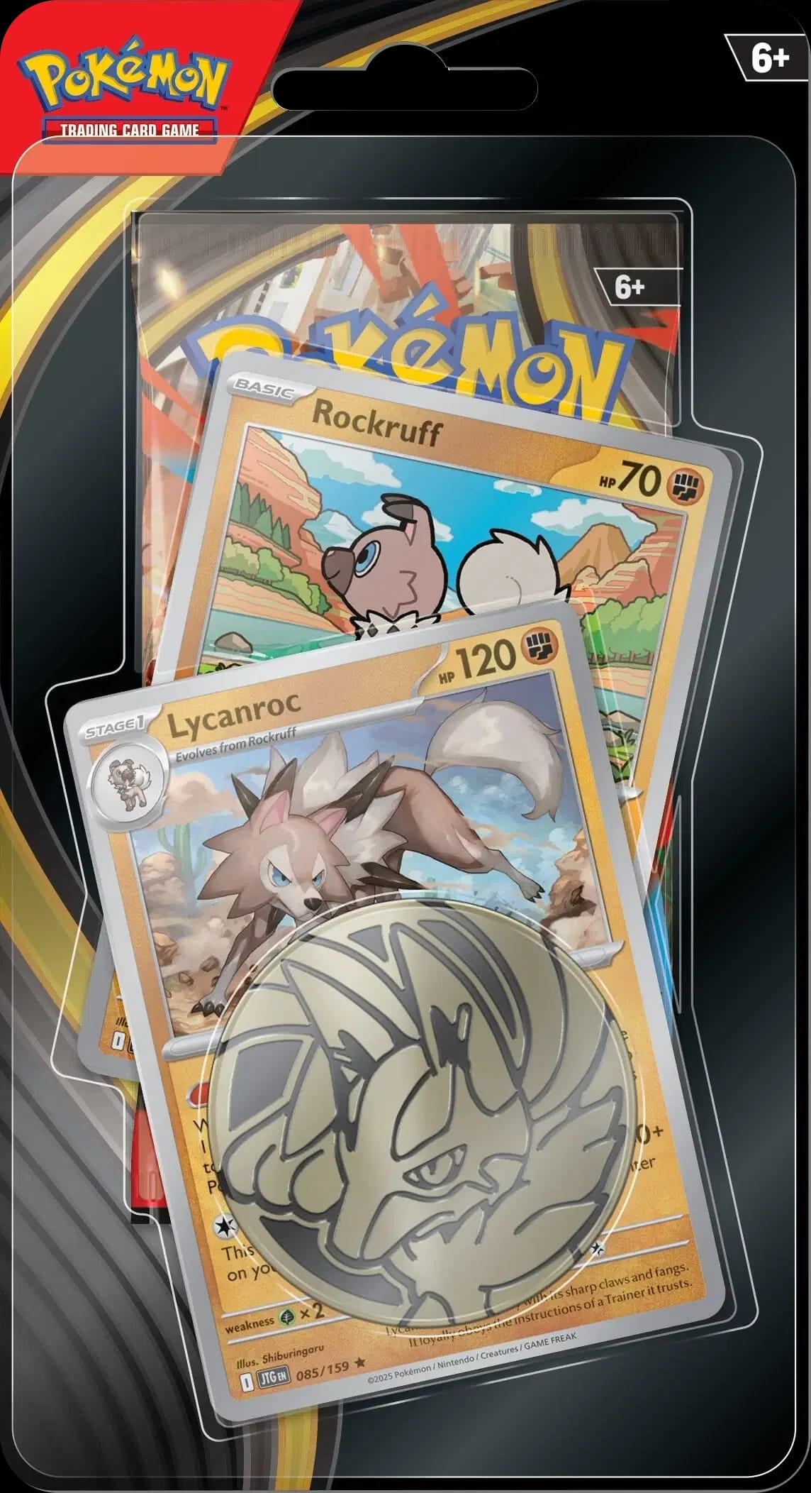 Mega Evolution - Lycanroc 1-Pack Blister