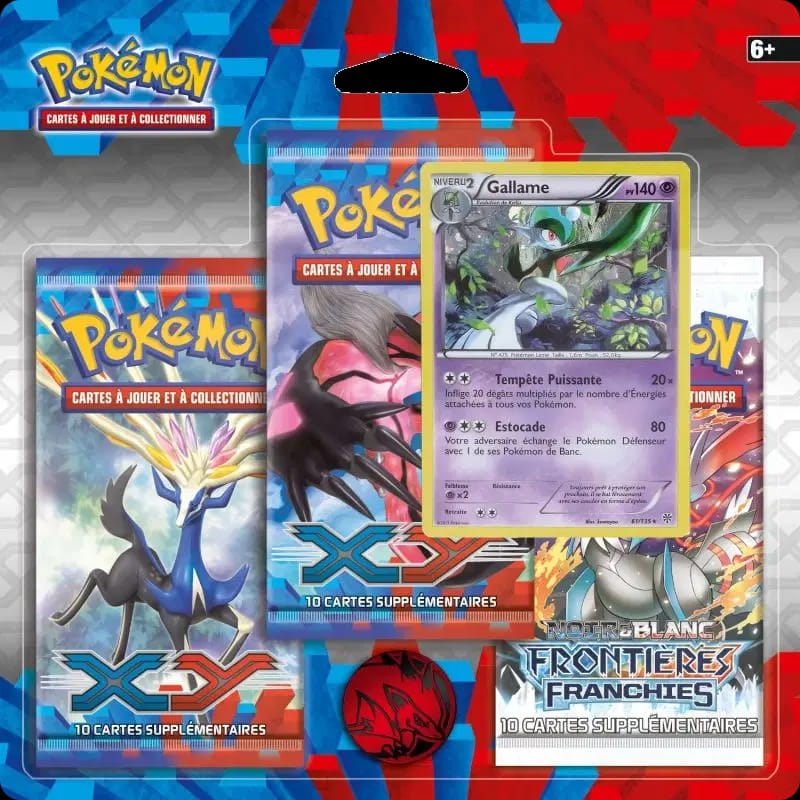 XY - Three Pack Blister - Gallade