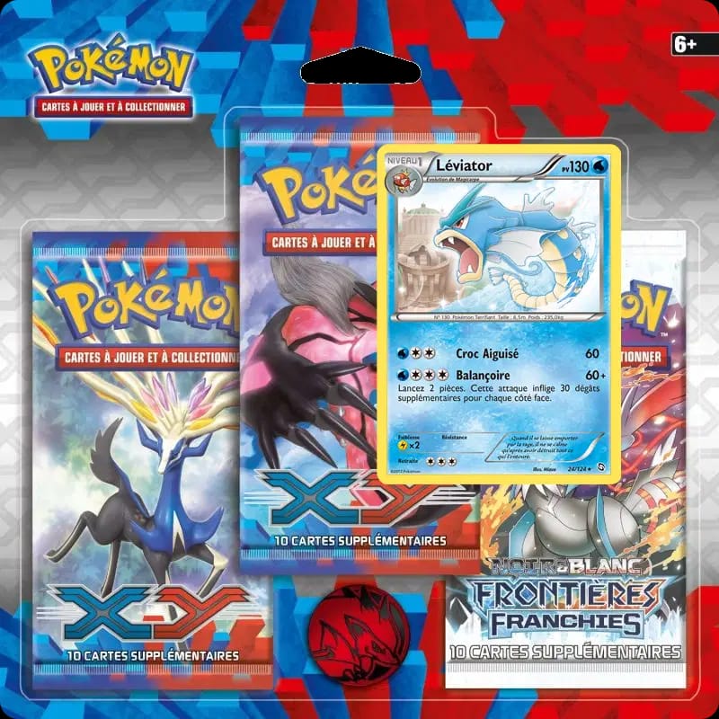 XY - Three Pack Blister - Gyarados