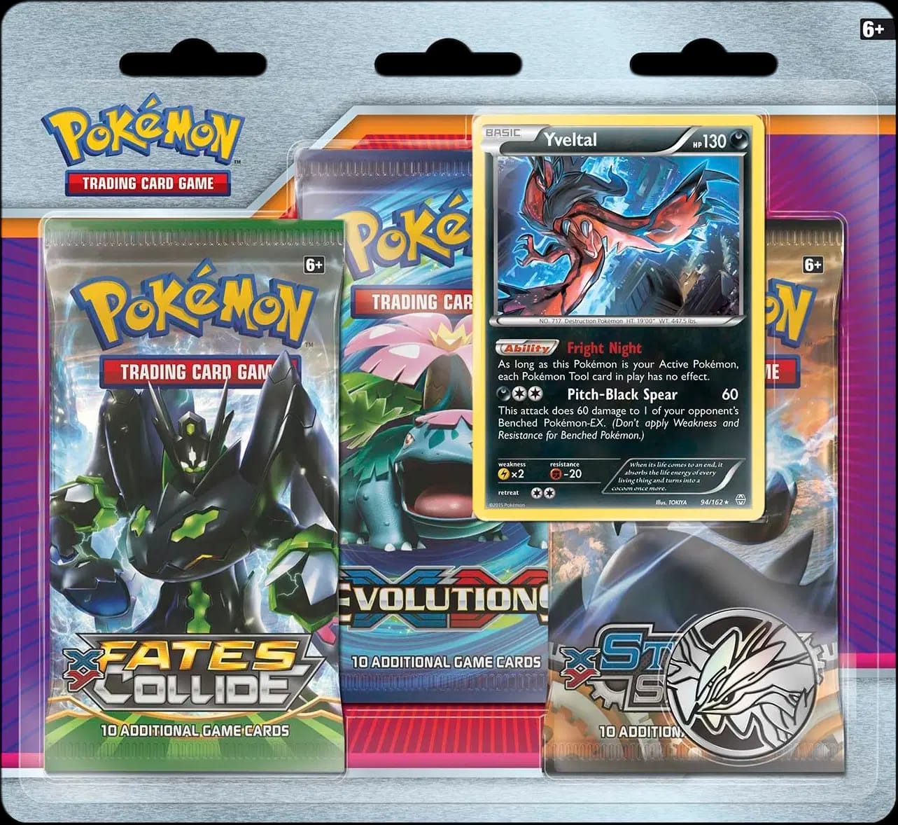 XY - Yveltal Tripack Blister