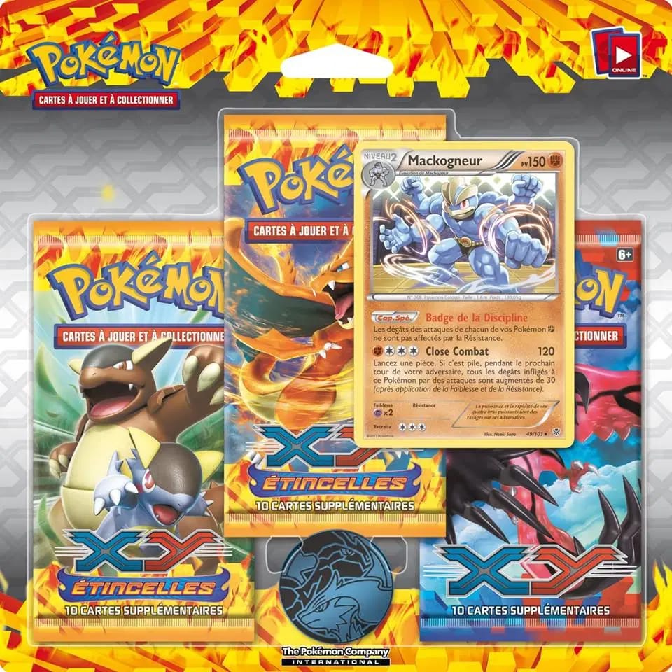 Flashfire - Three Pack Blister - Machamp
