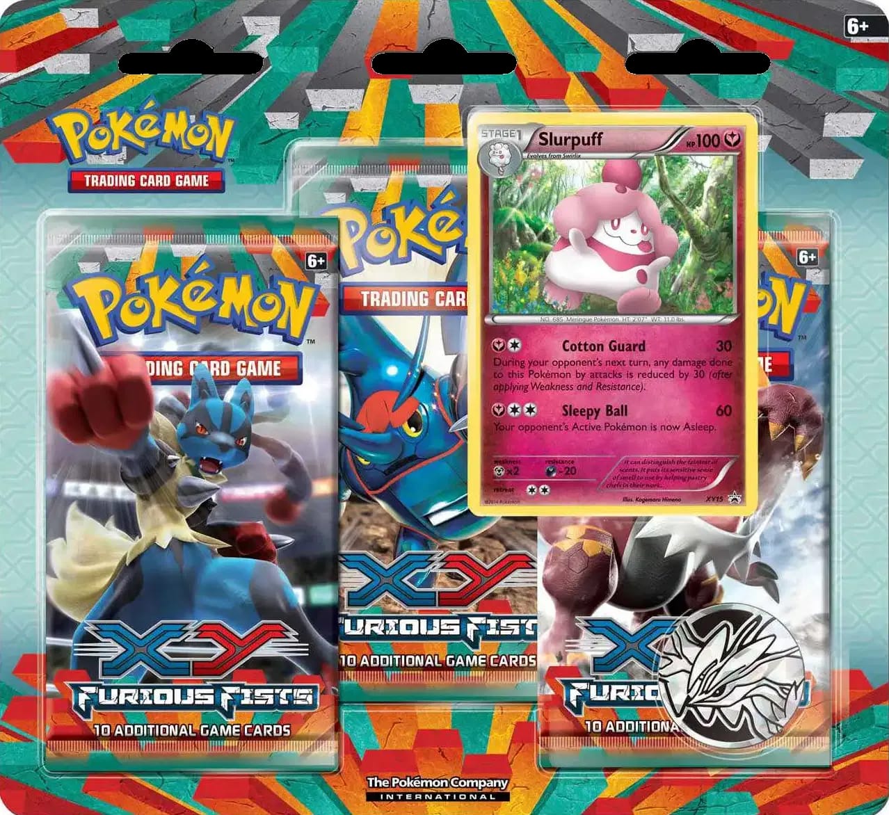 Furious Fists - Three Pack Blister - Slurpuff