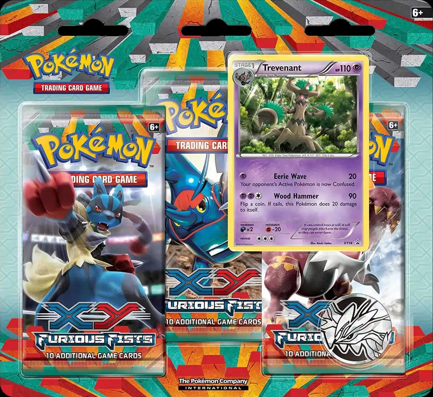 Furious Fists - Three Pack Blister - Trevenant