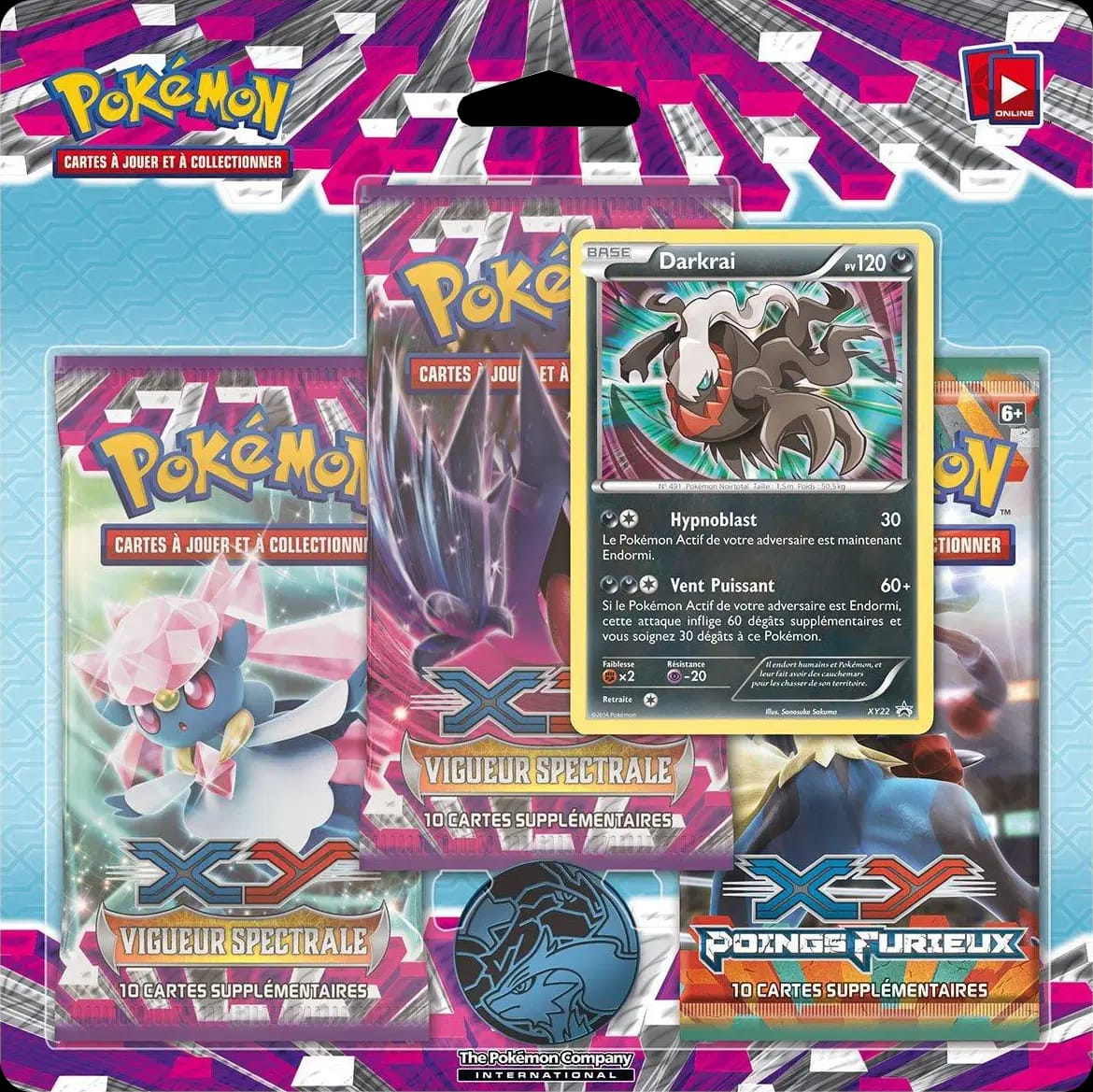 Phantom Forces -Three Pack Blister - Darkrai
