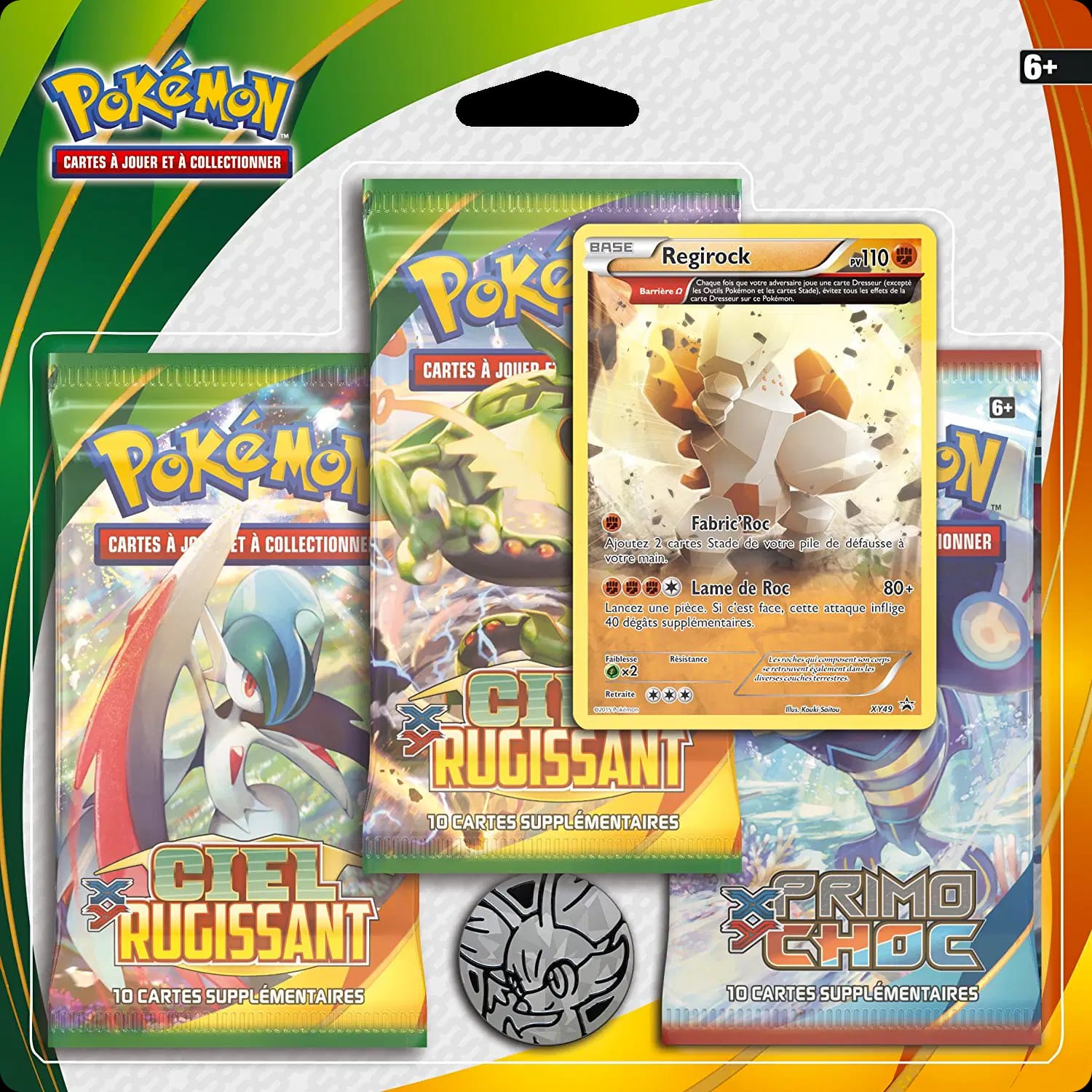 Roaring Skies - Three Pack Blister - Regirock