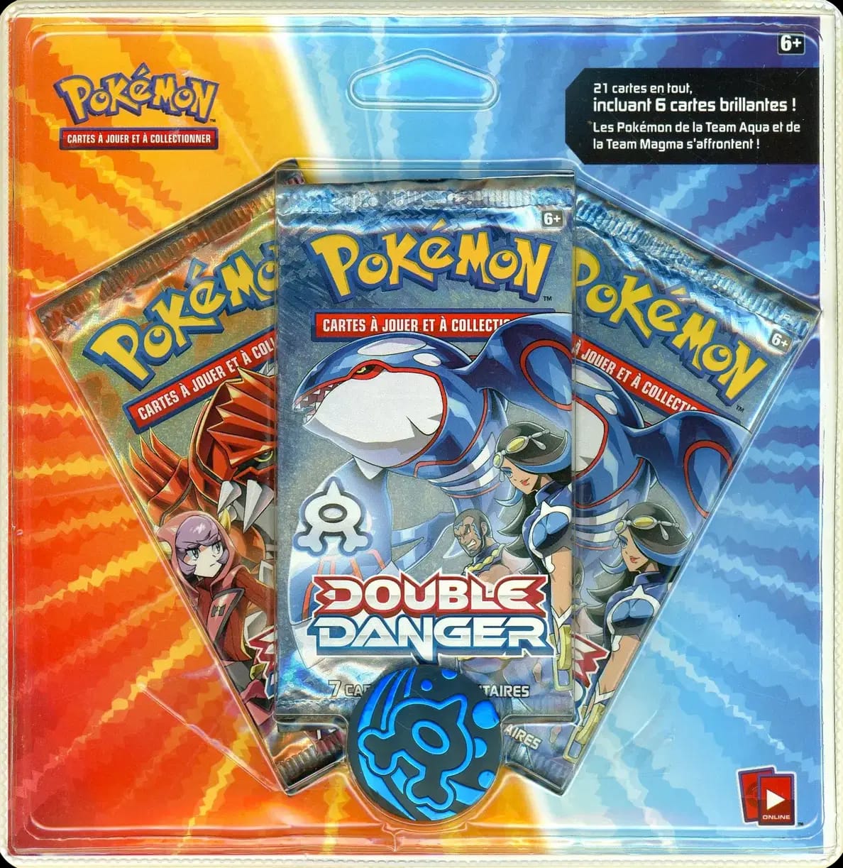 Double Crisis - Team Aqua - Three Pack Blister