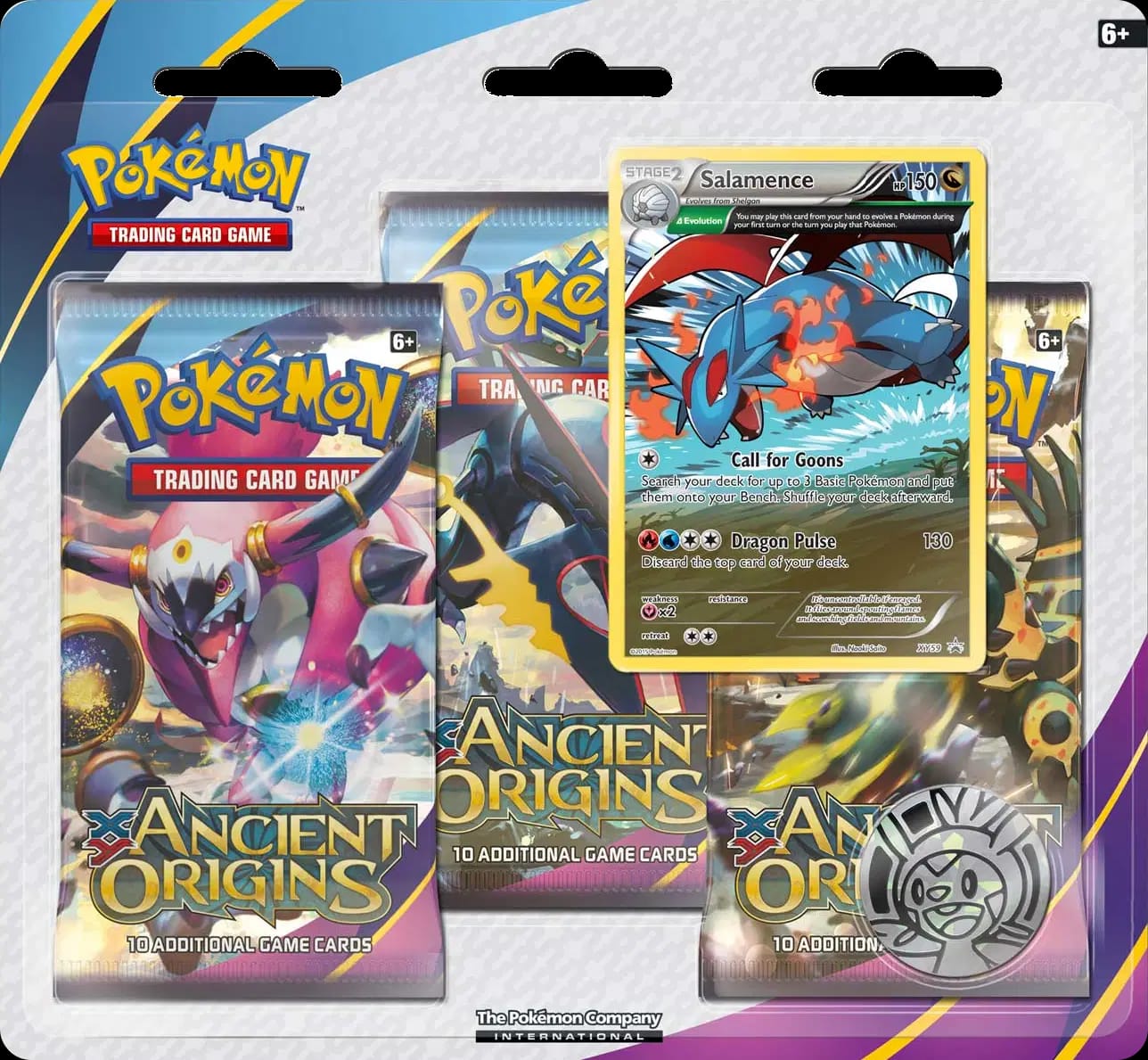 Ancient Origins - Three Pack Blister - Salamence