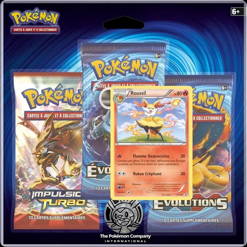 Evolutions - Three Pack Blister - Braixen