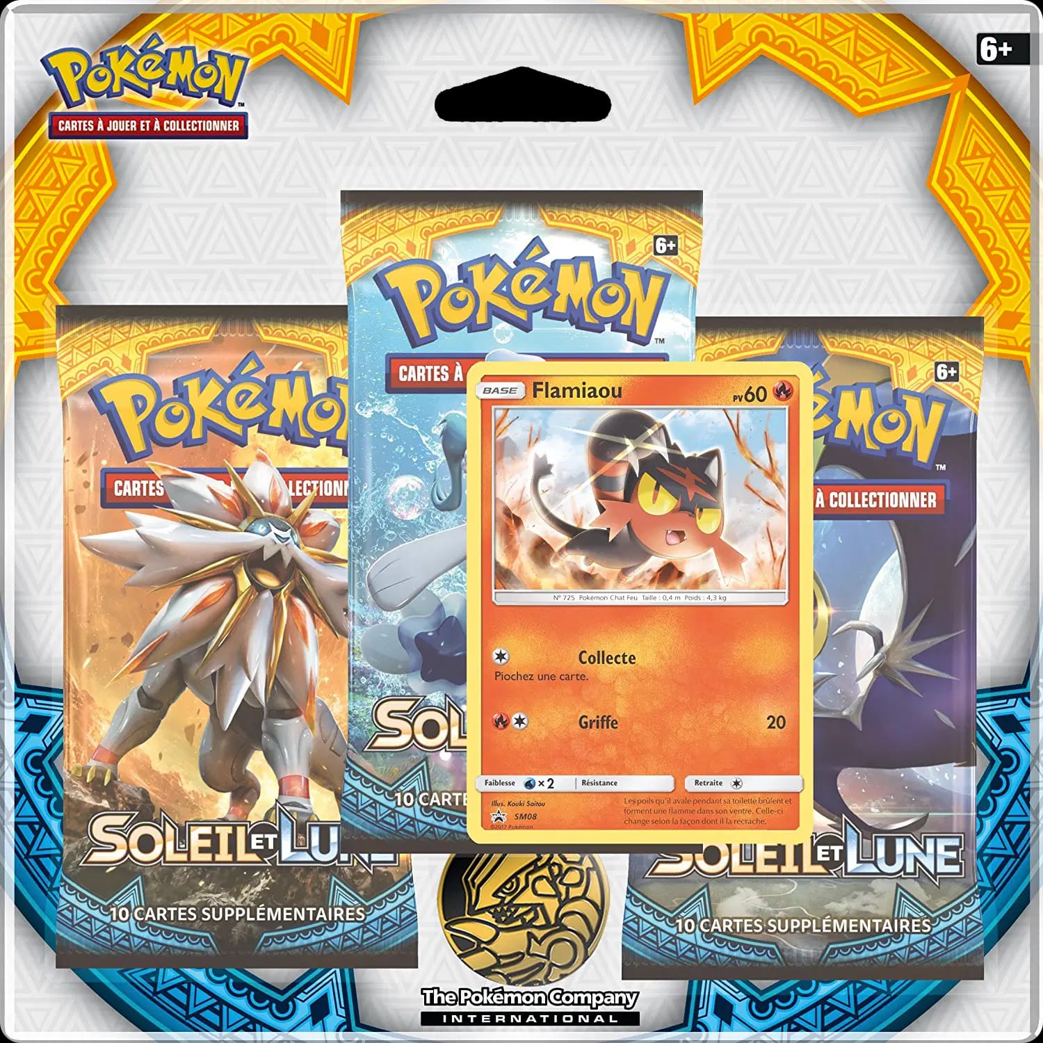 Sun & Moon - Three Pack Blister - Litten