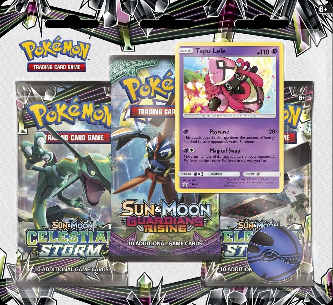 Celestial Storm - Three Pack Blister - Tapu Lele