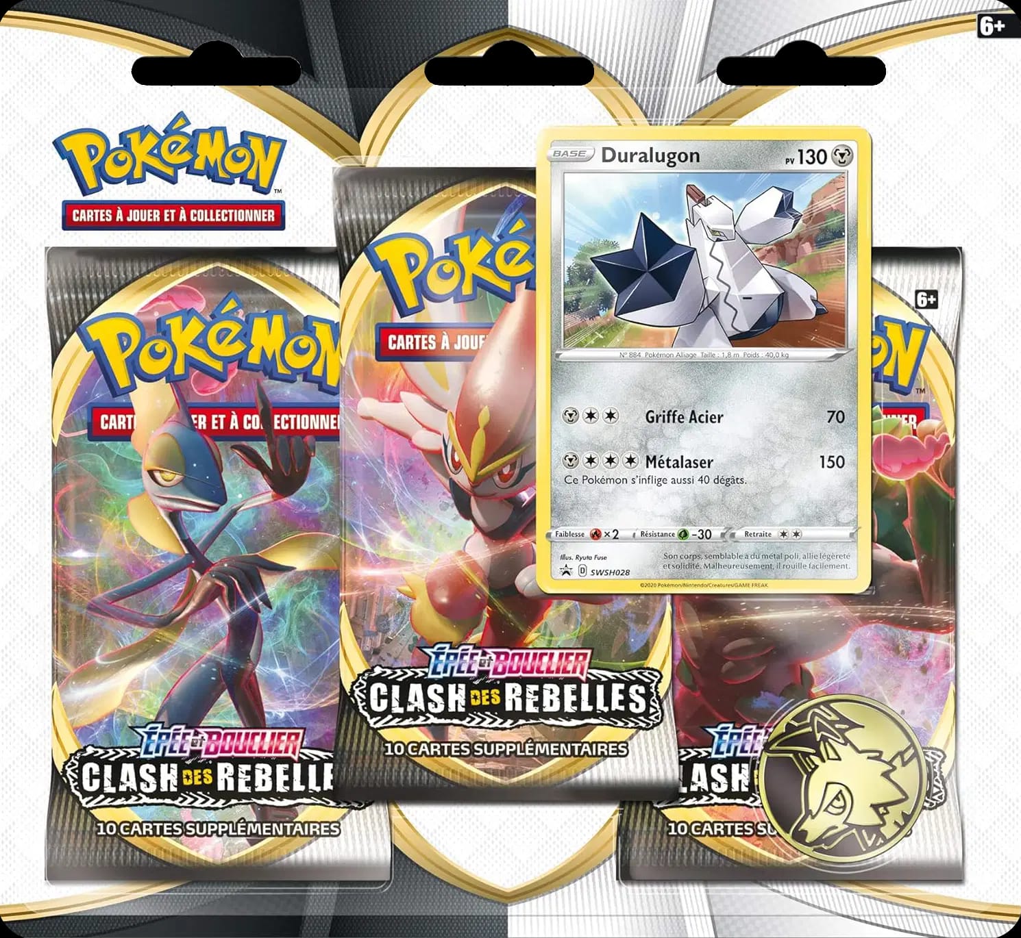 Rebel Clash - Three Pack Blister - Duraludon