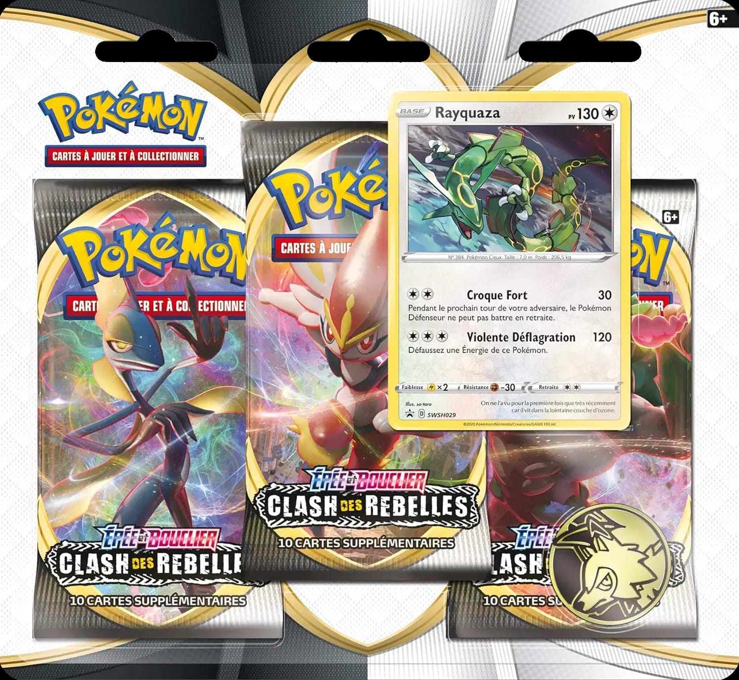 Rebel Clash - Three Pack Blister - Rayquaza