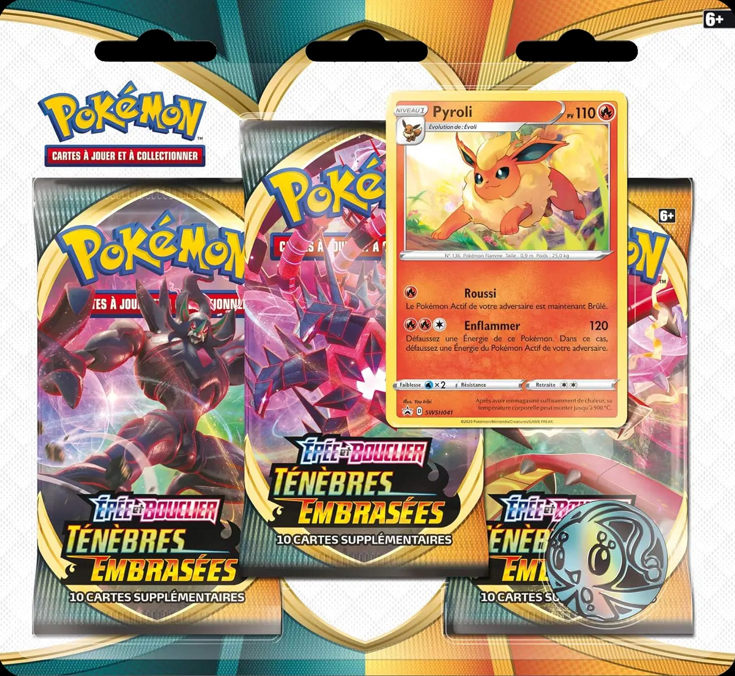 Darkness Ablaze - Three Pack Blister - Flareon