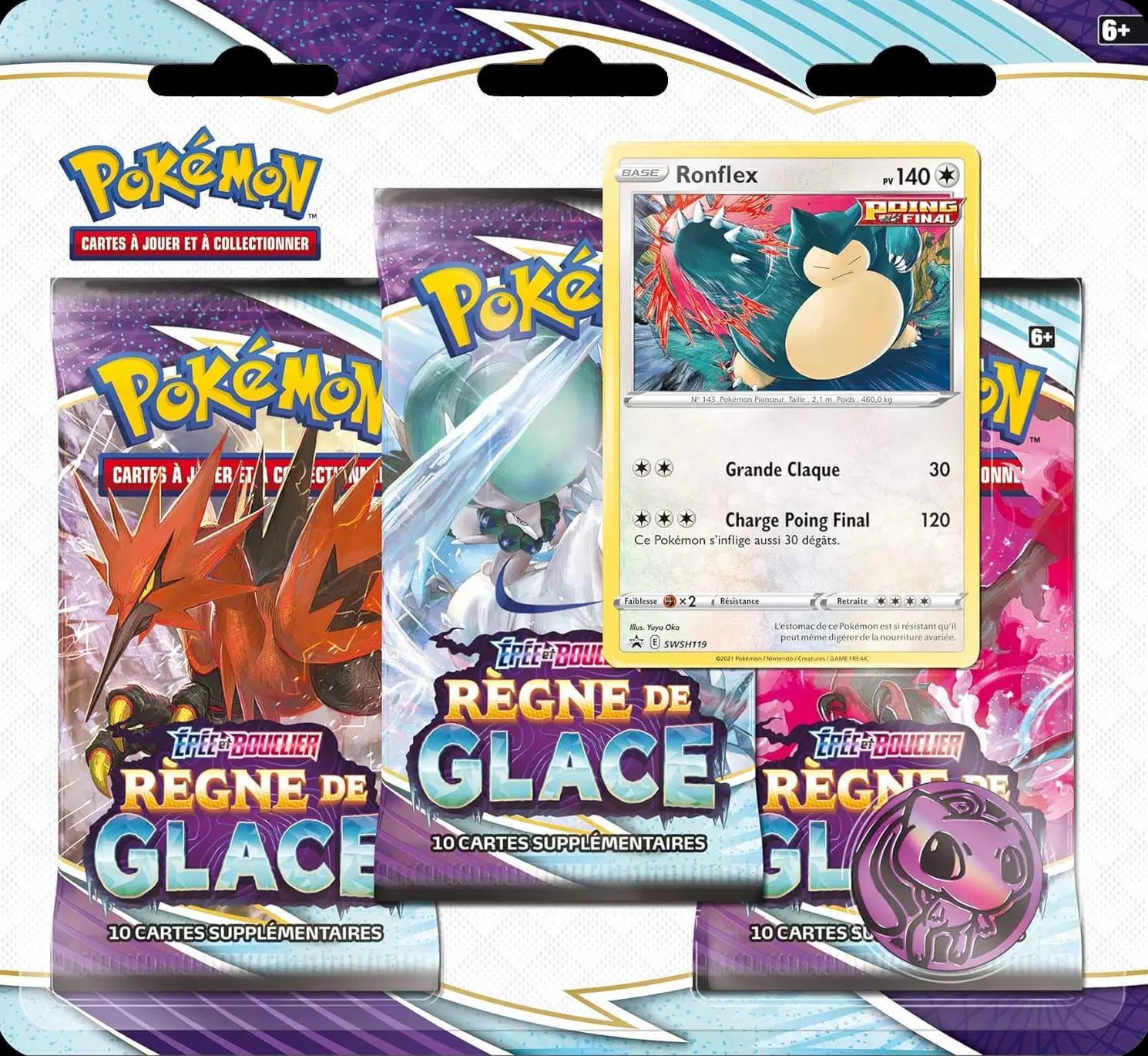 Chilling Reign - Three Pack Blister - Snorlax