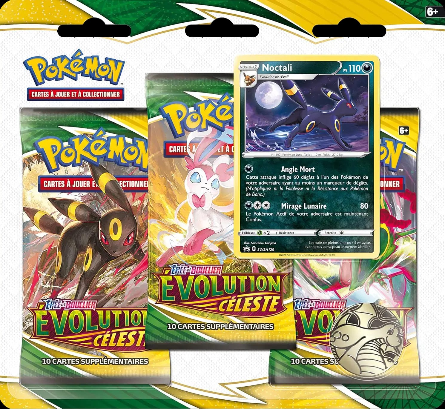 Evolving Skies - Three Pack Blister - Umbreon